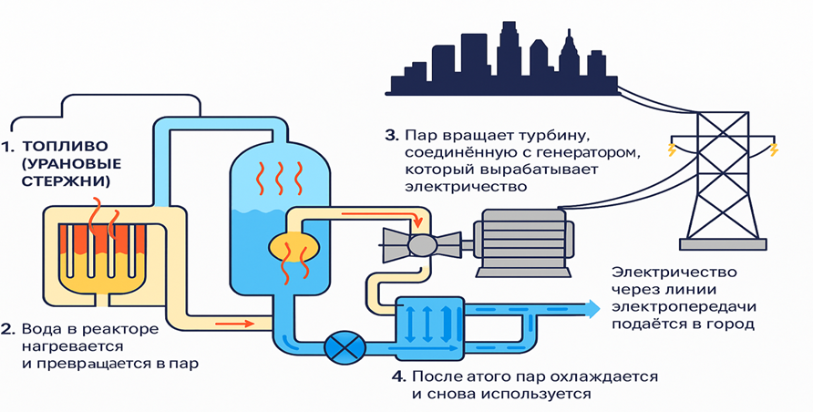Как работает атомный реактор